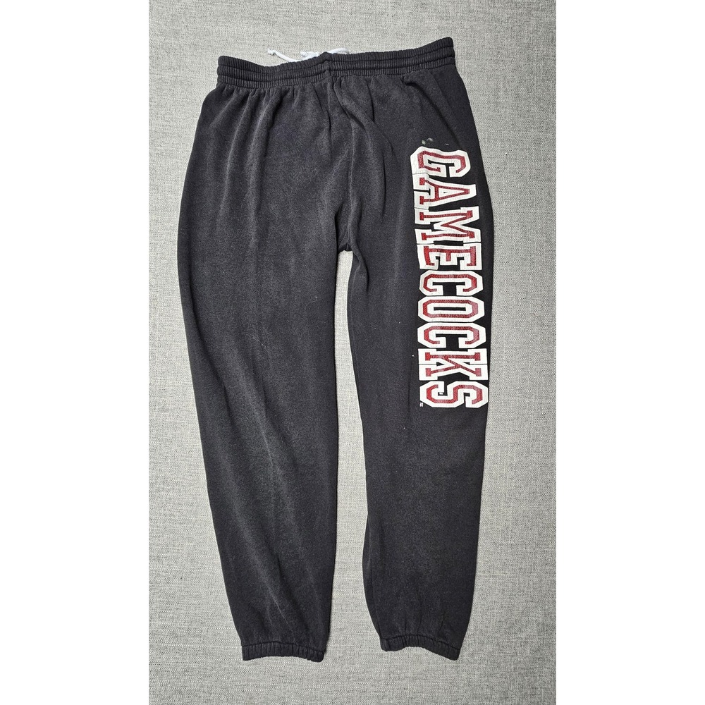 VINTAGE South Carolina Gamecocks Sweatpants Mens XL Black NCAA Miller USA